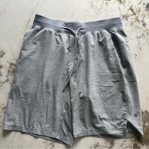 Lululemon Athletica Men's Heather Gray Athletic Shorts